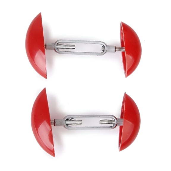 OQRKI Mini Adjustable Shoe Stretchers Shapers Width Extenders (Red)