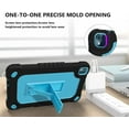 thumbnail image 2 of SOATUTO Case for Nokia T10 Tablet Case Heavy Duty for Nokia T10 8 inch 2022 Tablet Shock Resistant Rugged Hybrid Kids Friendly Cover Built-in Hand Free Kickstand Shoulder Strap - Black+Blue, 2 of 6