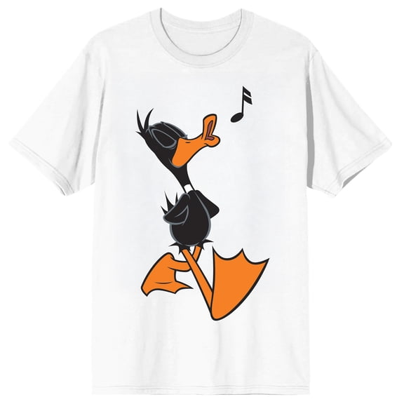 Looney Tunes Daffy Duck Whistling Graphic Tee for Adults-6XL