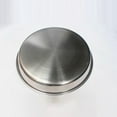 thumbnail image 6 of Stainless Steel Round Tray Metal Dining Disc Cake Tray Flat Bottom Plate Bbq Plate Fruit Meat Serving Dishes Kitchen Tableware, 6 of 7