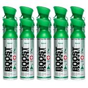 Boost Oxygen Large Natural 10L Canister | Respiratory Support for Aerobic Recovery, Altitude, Performance & Health (11 Pack)