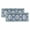 Blue, variant on Valances for Windows, Blue Boho Kitchen Curtains Valances 2 Pack for Living Room Bedroom Bathroom, Farmhouse Bohemian Medallion Oriental Flower Light Filtering Curtains Rod Pocket Valance 42"x12"