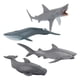 thumbnail image 2 of 4 figuras realistas de animales marinos, juguetes educativos de simulación temprana, colecciones de adornos, juguete cognitivo para niños., 2 of 9