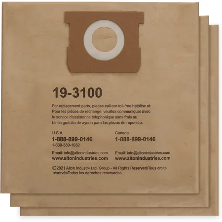 UPC: 0871613006488 | alton enterprises limited Stanley 5-8 Gallon Disposable Filter Bag for Wet/Dry Vacuums  3-Pack
