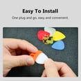 thumbnail image 4 of Guitar Plectrum Holder Non Slip Easy Install Finger Pick Clip Silicone Sleeve for Practice Fits Standard Teardrop Picks, 4 of 7