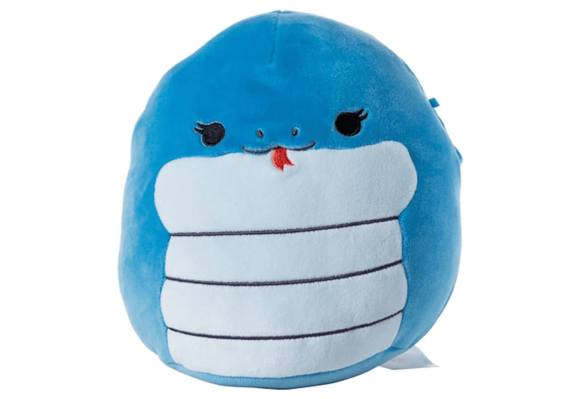Squishmallow 公式 Kellytoy 7インチ ソフト ぬいぐるみ スクイッシー おもちゃ 動物 (アブリルブルードラゴ NEW Squishmallow Sky blue Squid 7-8\" AUTHENTIC KellyToy plush