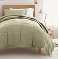 thumbnail image 2 of Comfort Canopy - Ready Dorm Bedding Bundle, Patterned Comforter Set, Solid Sheet Set, Pillows and Laundry Bag, 2 of 12