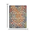 thumbnail image 2 of 7â€™ x 10â€™ Rainbow Colored Indoor Outdoor Area Rug, 2 of 8