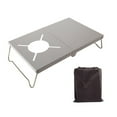 thumbnail image 5 of Portable Folding Camping Table for Outdoor Use Lightweight Aluminum Alloy Silver Color, 5 of 8