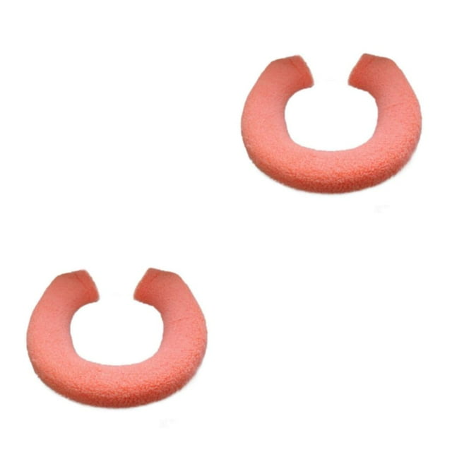 Transemion Coussin de Salle de Bain Durable Résistant aux Déchirures et Options en Forme de U/O Résistant à l'Usure Orange 2Set