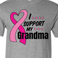 thumbnail image 4 of Inktastic Breast Cancer Awareness I Support My Grandma Pink Ribbon T-Shirt, 4 of 5