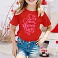 thumbnail image 2 of Bouquet Cute Printed Girls' Solid Color Casual Top, 2 of 4