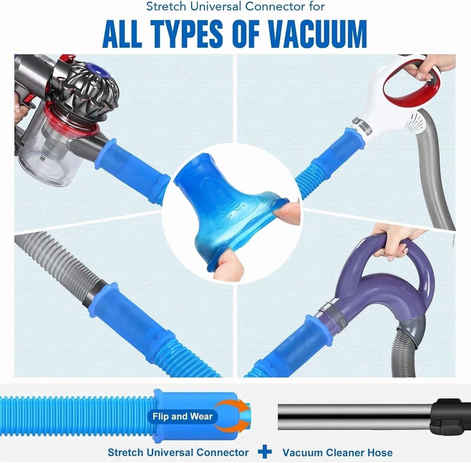CRESTIN- Dryer Vent Cleaning Kit - Vacuum Hose Attachment For Efficient Lint Removal