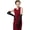 Black, variant on Long Faux Leather Gloves for Women,Elbow Length Touchscreen Dress Gloves, Costume Opera Gloves