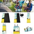 thumbnail image 6 of Picnic Blankets Beach Blanket 80" X 60" Extra Large Waterproof Camping Blankets Portable Outdoor Mat 3-Layer blanket for Beach, Hiking, Park, Music Festival, Grass Lawn,Travel, 6 of 6