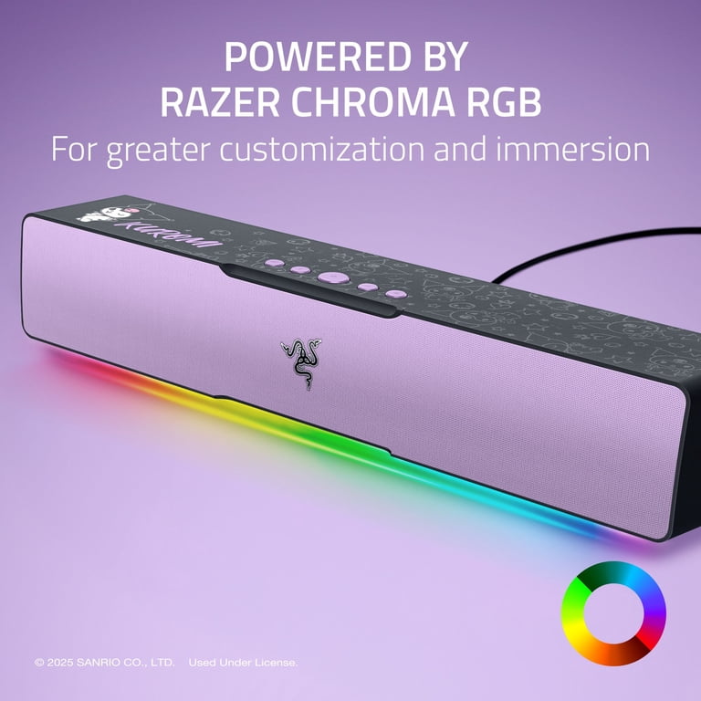 Razer Leviathan V2 X PC Gaming Soundbar - Kuromi Edition - Walmart.com