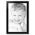 thumbnail image 2 of ArtToFrames 20" x 31" Matte Black with Beads Picture Frame, 20x31 inch Black Wood Poster Frame (WOM-4065), 2 of 8