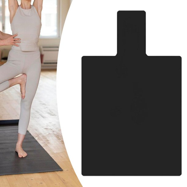 Esterilla de Pilates Reformer Funda de Pilates Reformer Almohadilla de fácil limpieza Esterilla de Pilates para entrenamiento de equilibrio físico Negro
