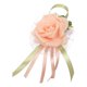 thumbnail image 2 of Muñequera Flores de Mano, Ojales de Insignia de Perlas , Muñequeras de Boda Flor de Muñeca Nupcial, para Honor Fiesta Banquet champán Macarena Pulsera Flores, 2 of 5