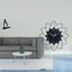thumbnail image 2 of Escultura de pensador abstracto, adorno y reloj de pared de flores acrílicas, figura decorativa para dormitorio, estantería, armario, chimenea, cafete, 2 of 8
