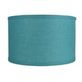 thumbnail image 6 of Classic Burlap Drum Lampshade, 8-inch to 16-inch Bottom Size Available Mustard Yellow 16", 6 of 7