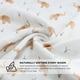 thumbnail image 3 of Mantas de Arrullo Featherhead Paquete de 4 120x120 cm Algodón, 3 of 7