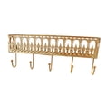 thumbnail image 3 of Portallaves para pared, resistente, fácil de instalar, multiusos. dorado, 3 of 6