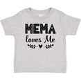 thumbnail image 3 of Inktastic Mema Loves Me Baby Clothes Girls Baby T-Shirt, 3 of 5