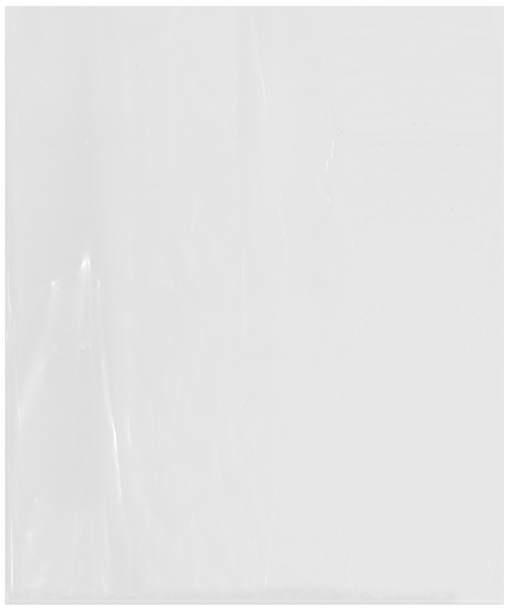 8 x 12 2 Mil Plymor Flat Open Clear Plastic Poly Bags case of 1000 