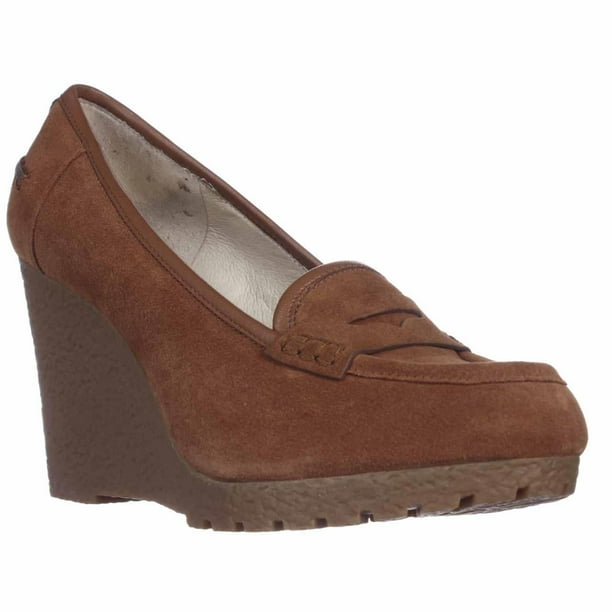 michael kors rory wedge loafer