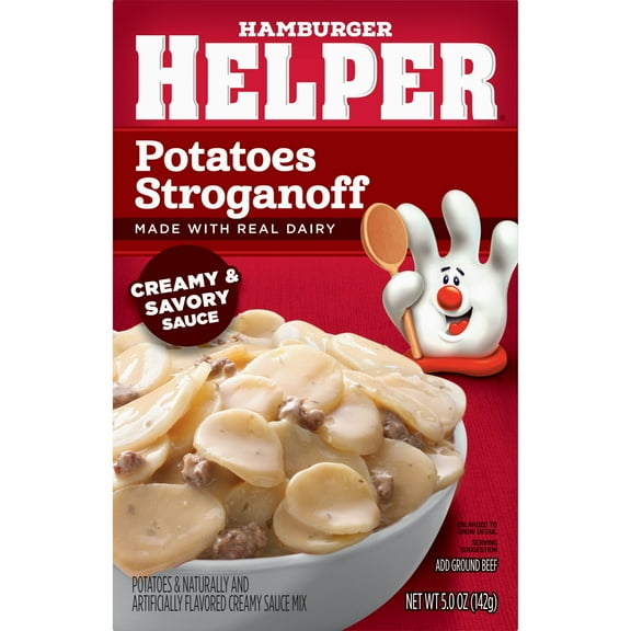 Hamburger Helper Potato Creamy Stroganoff, 5.0oz(1PACK)