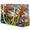 Multicolour 4, variant on Giraffe Tote Beach Bag for Women Ladies Large Zipper Beach Bags Cute Waterproof Sandproof Summer Gym Swim Pool Travel Bag