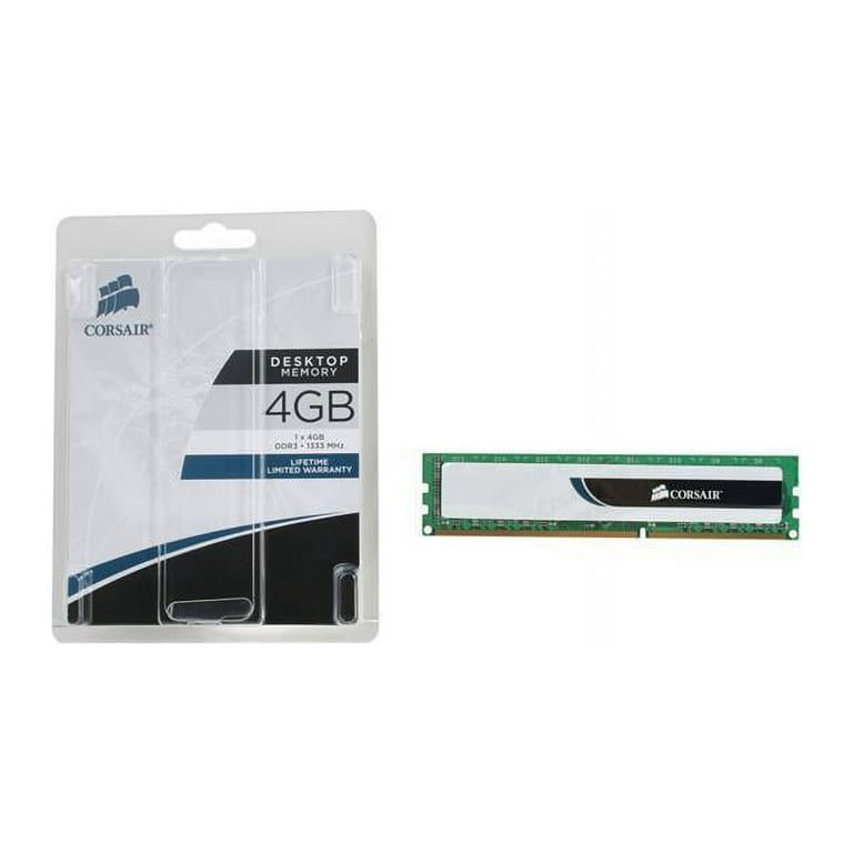 Corsair Value Select CMV4GX3M1A1333C9 4GB DDR3 SDRAM Memory Module