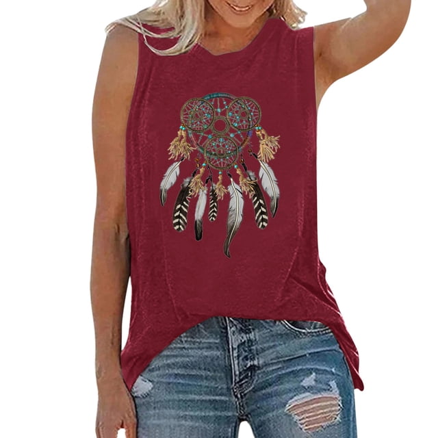 Camisetas sin mangas Tops para mujer, ropa deportiva, camisetas sin mangas, camisetas sin mangas para entrenamiento de Yoga, camiseta holgada con gráfico de ejercicio para correr (Wine, L)