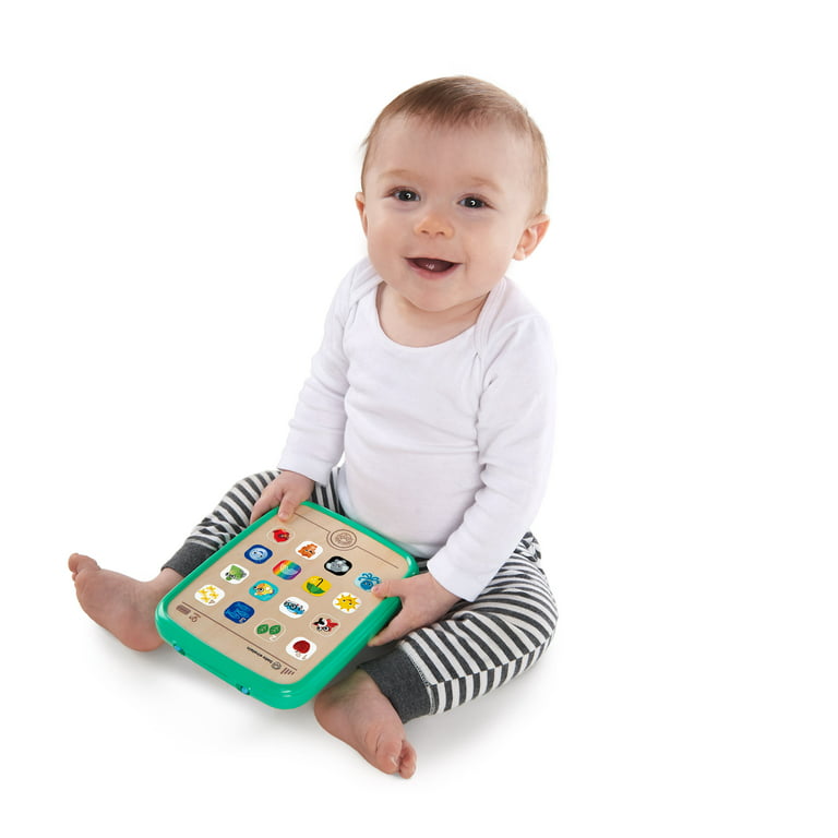 Baby Einstein Magic Touch Curiosity Tablet Wooden Musical Toy, Ages 6  months +