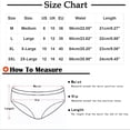 thumbnail image 3 of Ashirexll Plus Size Underwear for Women, Ladies Underwear Panties, Solid Color Thong Plus Size T Back Briefs Underpants, 3 of 3