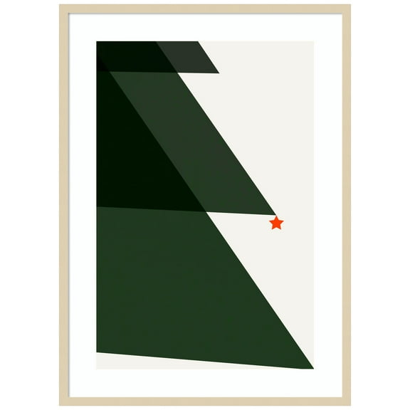 Amanti Art Silent Night 2 Wood Framed Wall Art Print