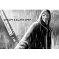thumbnail image 3 of Halloween Masks V for Vendetta Mask, Hacker Masks Anonymous Mask for Halloween Costume, 3 of 6