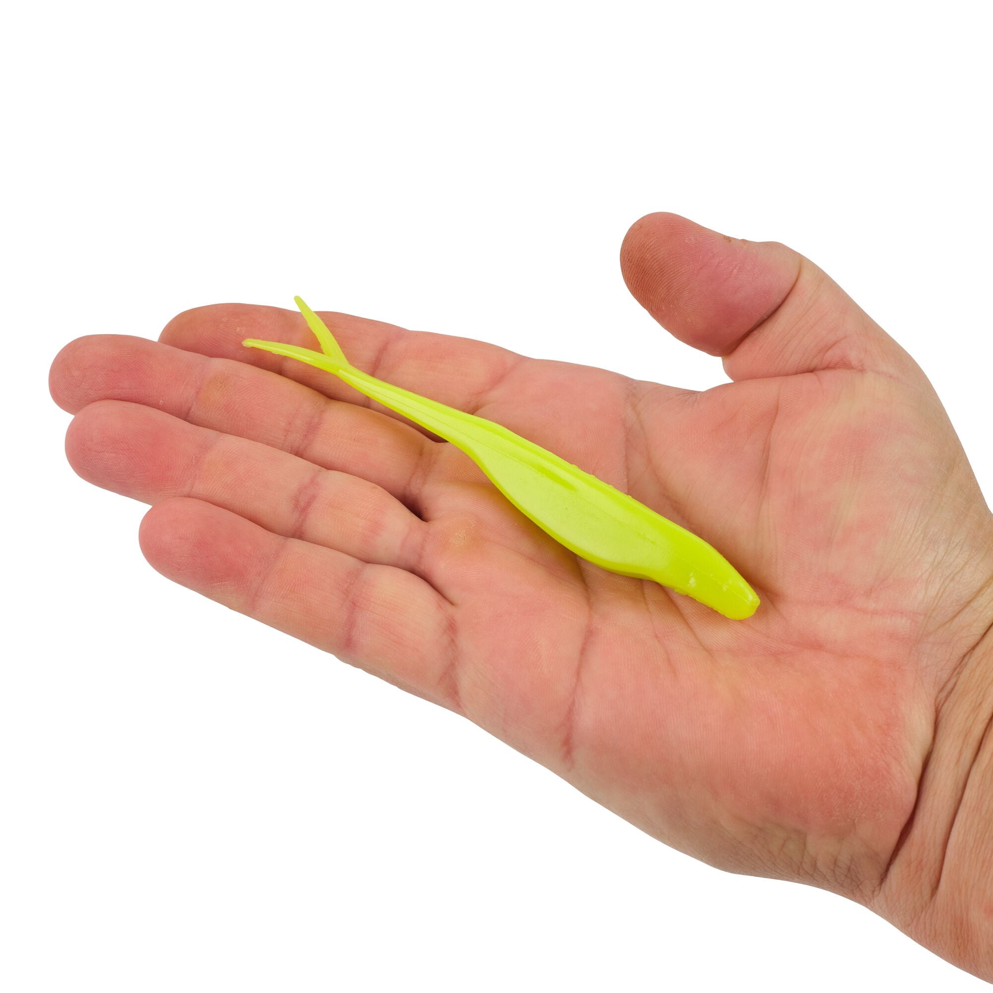 Berkley PowerBait® Power® Jerk Shad, 5 in, Minnows, Chartreuse (10 Count)