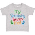 thumbnail image 3 of Inktastic My Grandaddy Loves Me Boys or Girls Toddler T-Shirt, 3 of 5