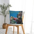 thumbnail image 5 of Howls Moving Castle Throw Pillow Cover Decoration Pillow Case Cushion Home Decor for Home Sofa Couch 12"x12", 5 of 8