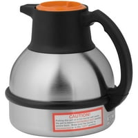 BUNN 64 oz. Deluxe Thermal Carafe, Orange Decaf by Bunn