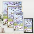 thumbnail image 4 of Designart 'Birds Sitting On Cherry Branch' Traditional Framed Canvas Wall Art Print, 4 of 5