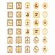 thumbnail image 1 of 30 pegatinas DIY para decorar, pegatinas para diario, planificador, tarjetas. Estilo F, 1 of 9