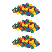 Intex 100 Pack Small Plastic Multi-Colored Fun Ballz For A Ball Pit (3 Pack)