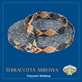 thumbnail image 2 of Country Brook Design - Terracotta Arrows Polyester Webbing (5/8 Inch, 50 Yards), 2 of 5