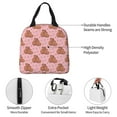 thumbnail image 2 of Kdxio Heart Capybara Print Insulated Lunch Bag,Reusable Tote Lunch Box for Women Men,Leakproof Cooler Lunch Bags for Work Office Travel Picnic, 2 of 6