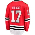 thumbnail image 3 of Men's Fanatics Nick Foligno Red Chicago Blackhawks Home Breakaway Jersey, 3 of 3