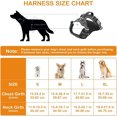 thumbnail image 5 of JFBUJC Dog Harness No Pull for Large Medium Dogs, Adjustable Reflective Harness Lightweight Breathable Pet Vest Harness medium large dog for Walking Training, 5 of 5