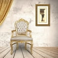 thumbnail image 3 of Vision Studio 9x14 Gold Ornate Wood Framed with Double Matting Museum Art Print Titled - Column and Cornice II, 3 of 4